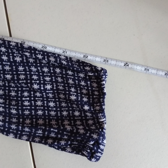 Meri Skye Women's Plus Size Bea Peasant Long Sleeve Top - Picture 6 of 8